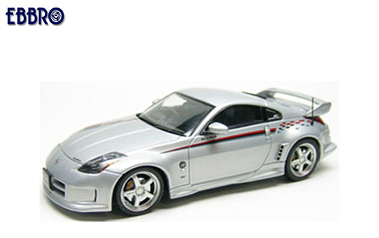 Ebbro 1/43 2005 Nismo 350Z S-Tune GT Silver